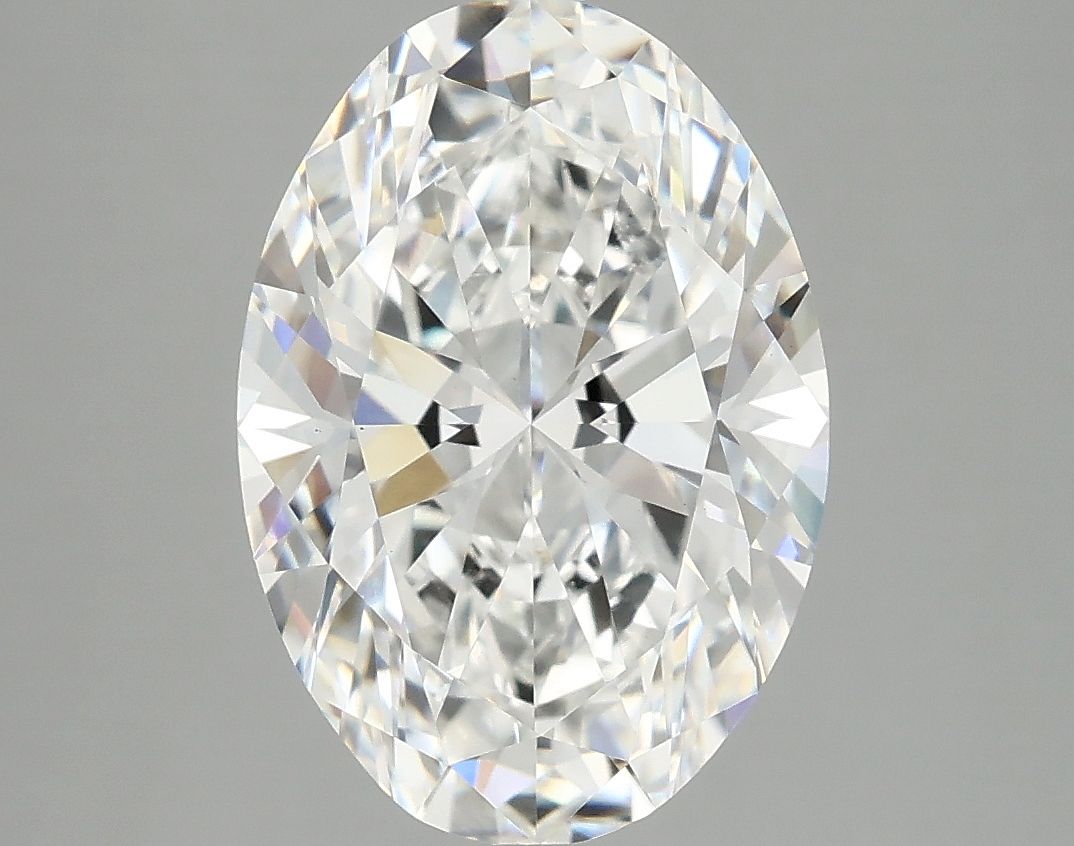 3.82 ct. oval Lab Grown Diamond front image