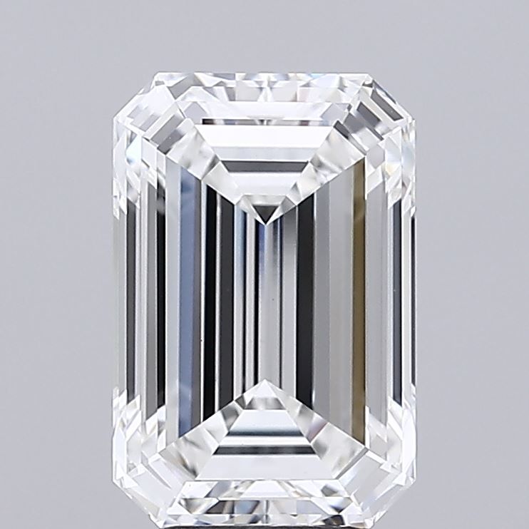 5.02 ct. emerald Lab Grown Diamond front image