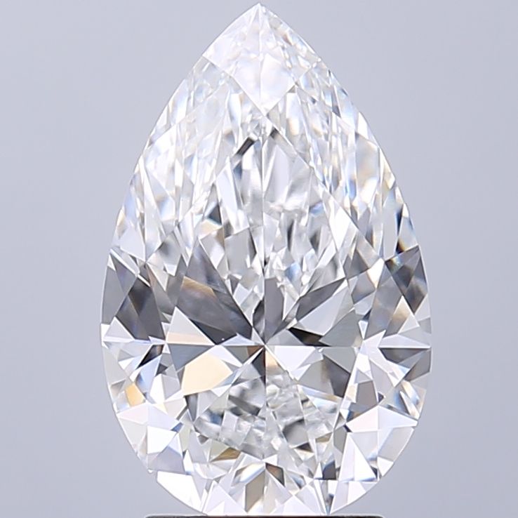 2.70 ct. pear Lab Grown Diamond front image