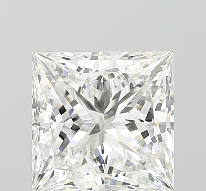 3.78 ct. princess Lab Grown Diamond front image