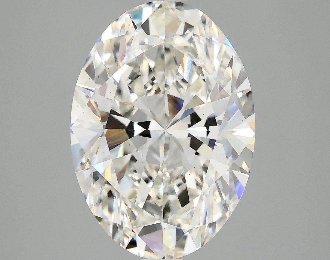 4.07 ct. oval Lab Grown Diamond front image