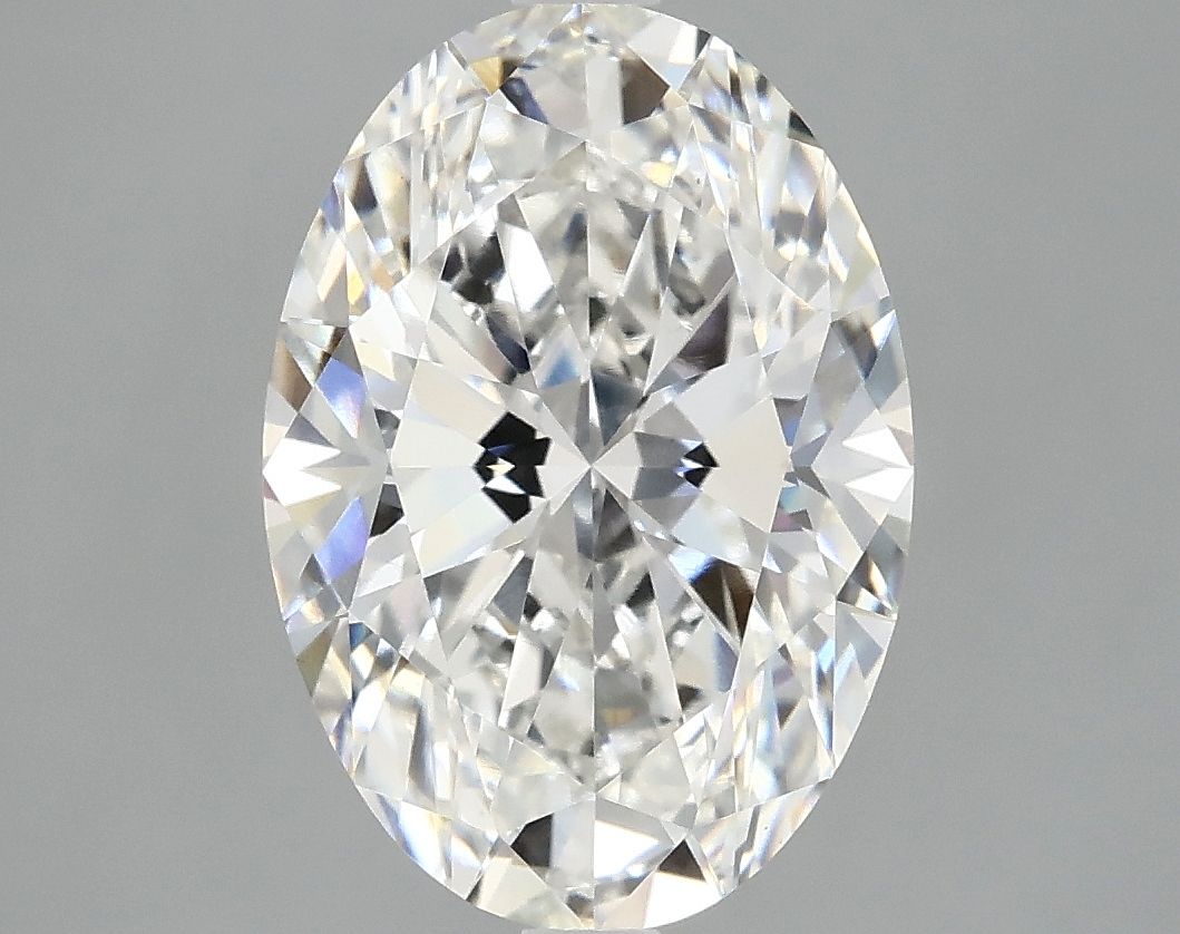 3.91 ct. oval Lab Grown Diamond front image