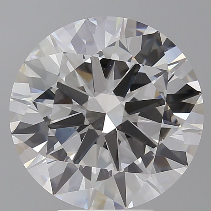 6.04 ct. round Lab Grown Diamond front image