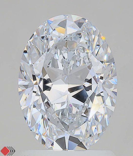 1.50 ct. oval Lab Grown Diamond front image