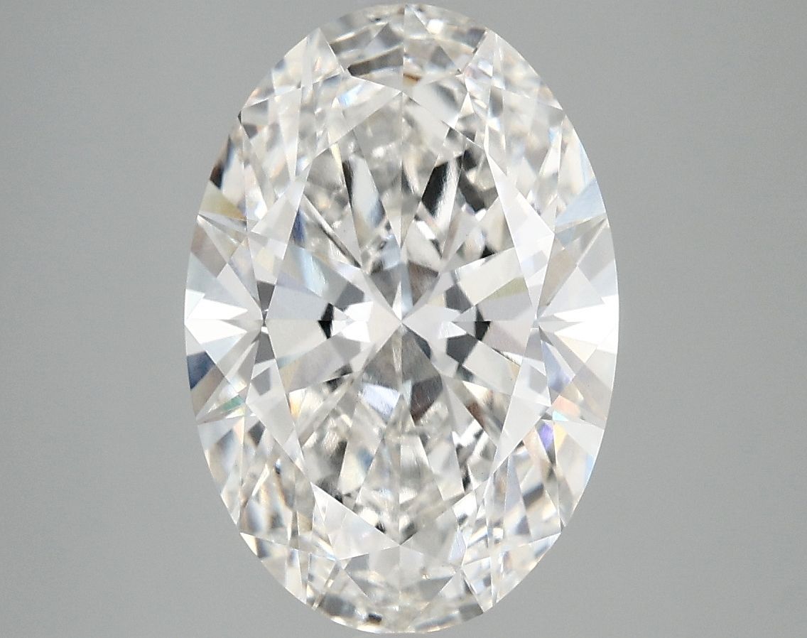 4.06 ct. oval Lab Grown Diamond front image