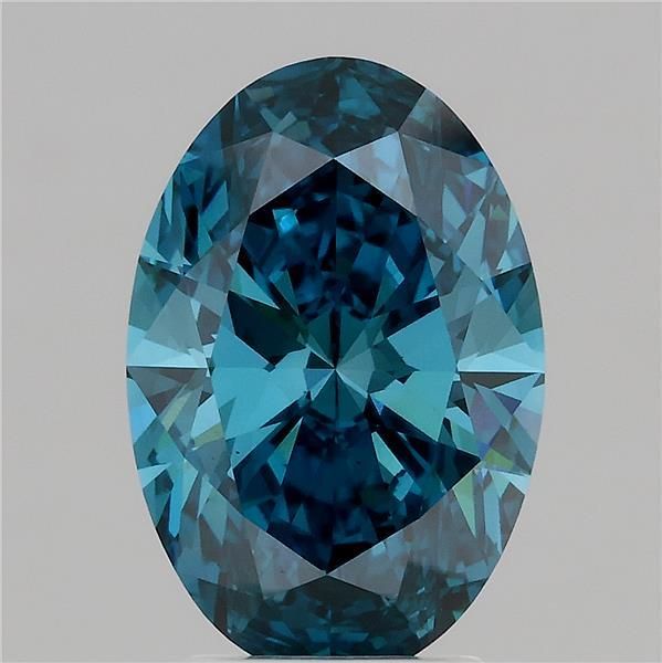 3.10 ct. oval Lab Grown Diamond front image