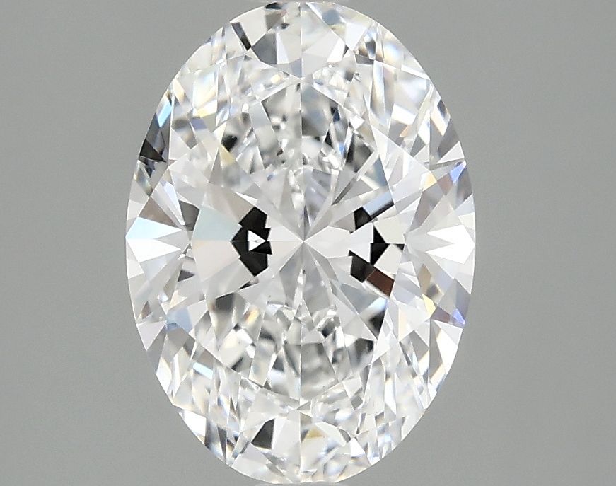 2.10 ct. oval Lab Grown Diamond front image