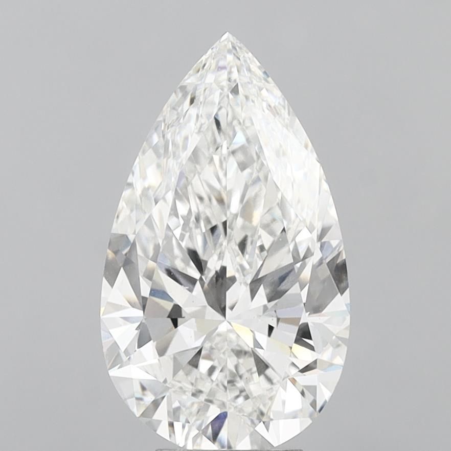 6.09 ct. pear Lab Grown Diamond front image