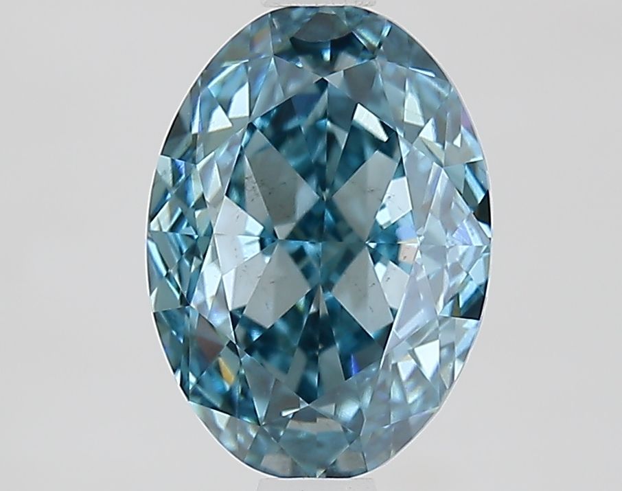 2.01 ct. oval Lab Grown Diamond front image