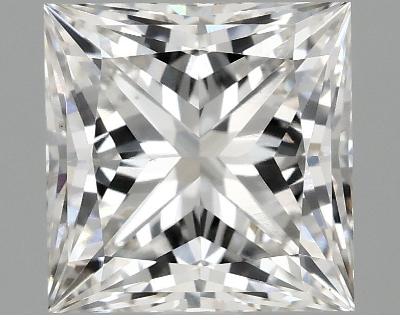 2.10 ct. princess Lab Grown Diamond front image