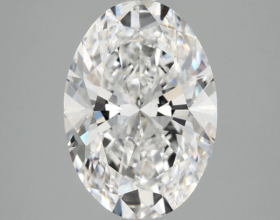 3.08 ct. oval Lab Grown Diamond front image