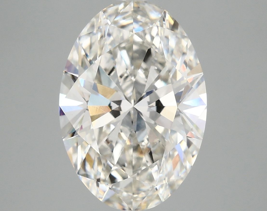 3.85 ct. oval Lab Grown Diamond front image