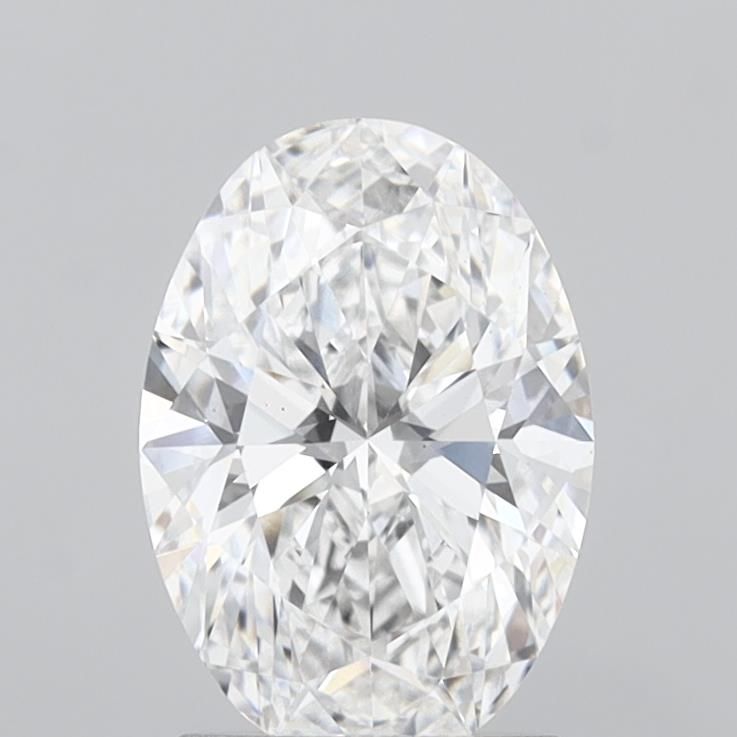 2.02 ct. oval Lab Grown Diamond front image
