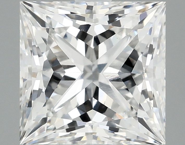 2.09 ct. princess Lab Grown Diamond front image