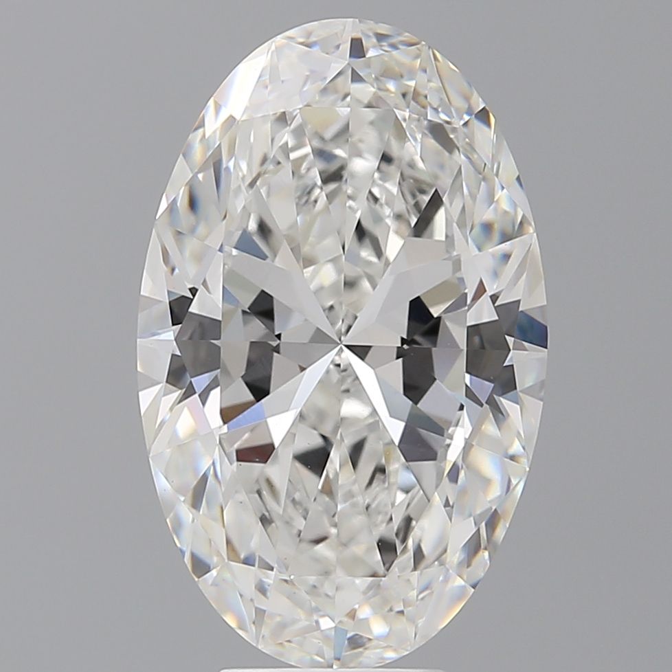 7.51 ct. oval Lab Grown Diamond front image