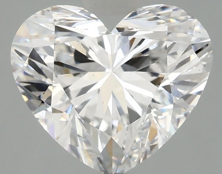 3.04 carat d VS2 EX Cut IGI heart diamond