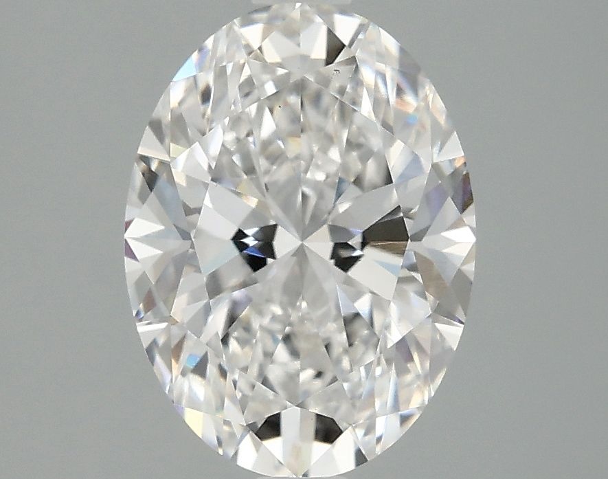 2.07 ct. oval Lab Grown Diamond front image
