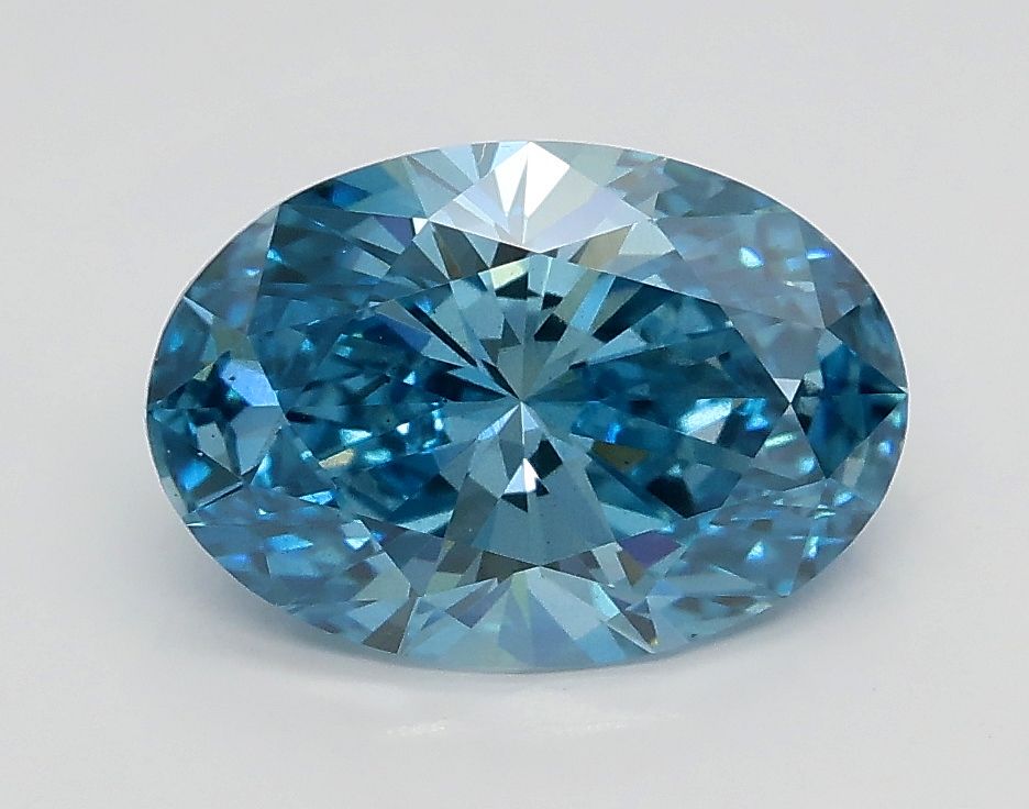 1.57 ct. oval Lab Grown Diamond front image