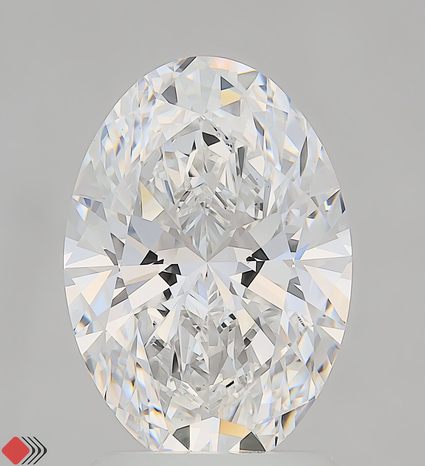 2.05 ct. oval Lab Grown Diamond front image