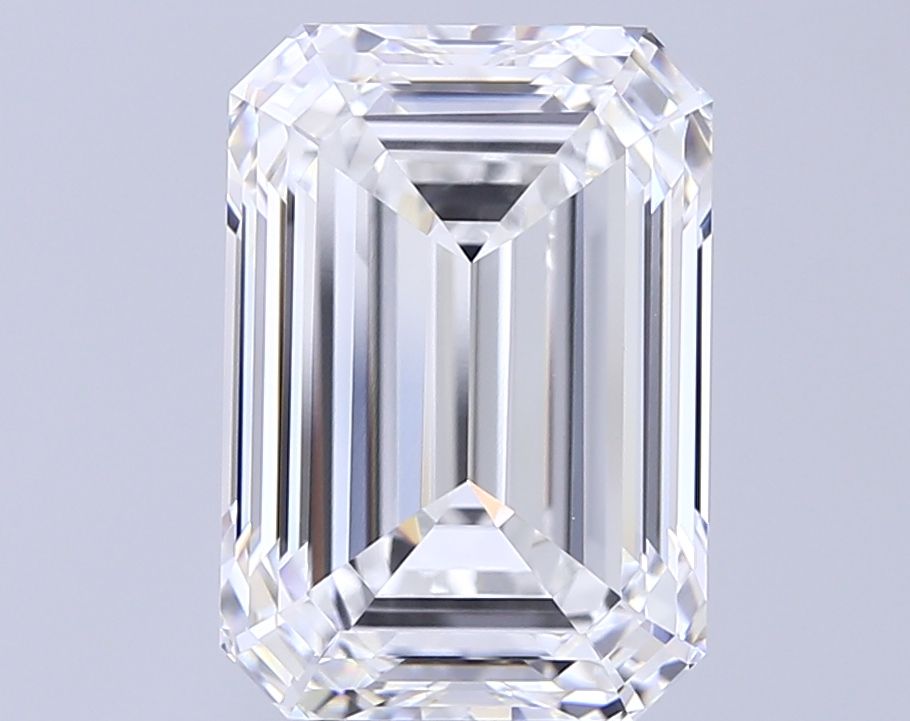 6.24 ct. emerald Lab Grown Diamond front image