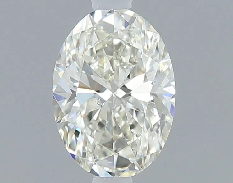 Diamant Ovale 0.30 ct - Couleur K - Pureté SI1