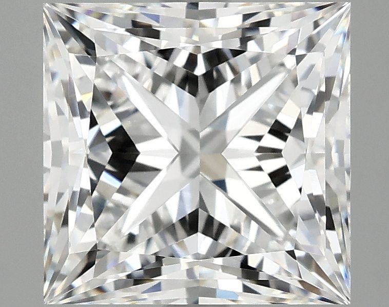 4.10 ct. princess Lab Grown Diamond front image