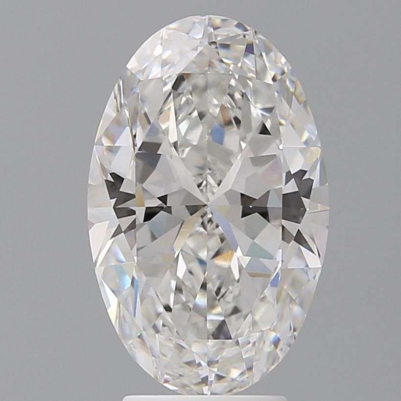 4.06 ct. oval Lab Grown Diamond front image
