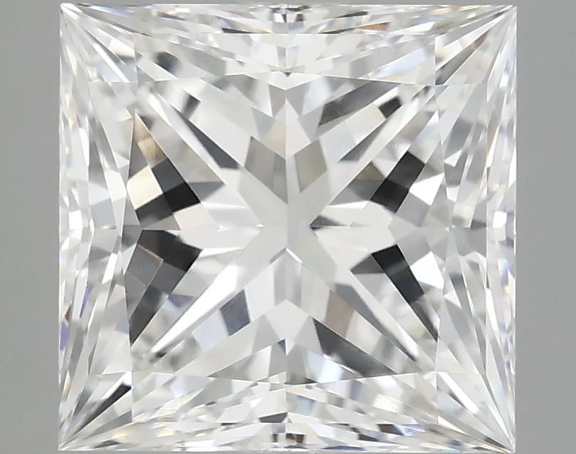 4.93 ct. princess Lab Grown Diamond front image
