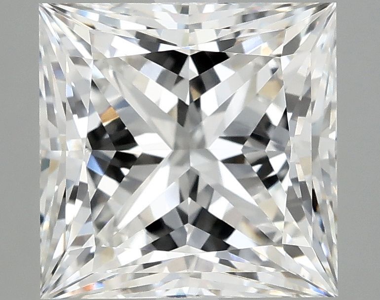 4.19 ct. princess Lab Grown Diamond front image
