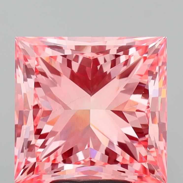 6.04 ct. princess Lab Grown Diamond front image