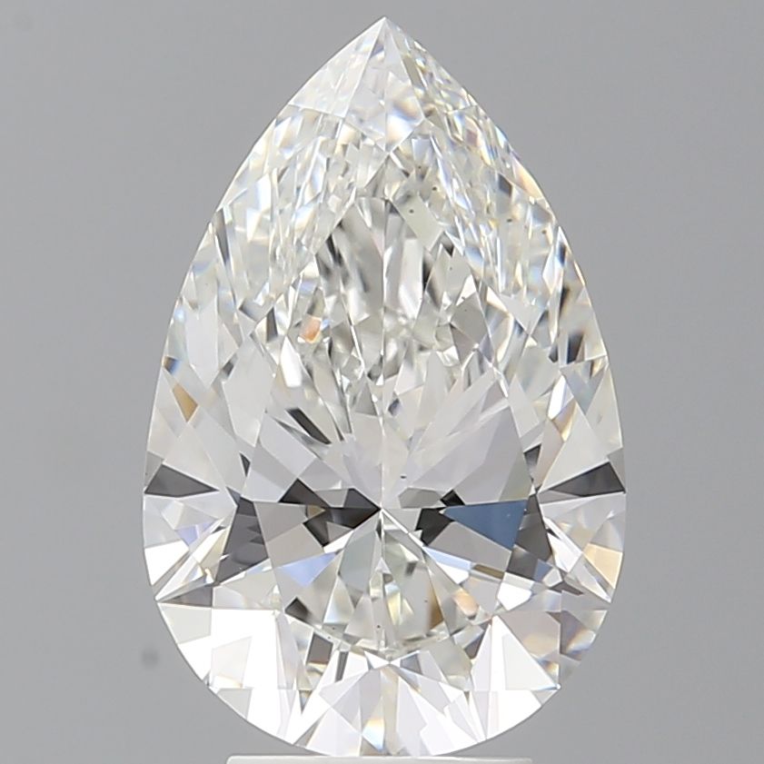 4.59 ct. pear Lab Grown Diamond front image