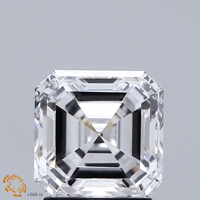 2.07 ct lab-grown Asscher Diamond