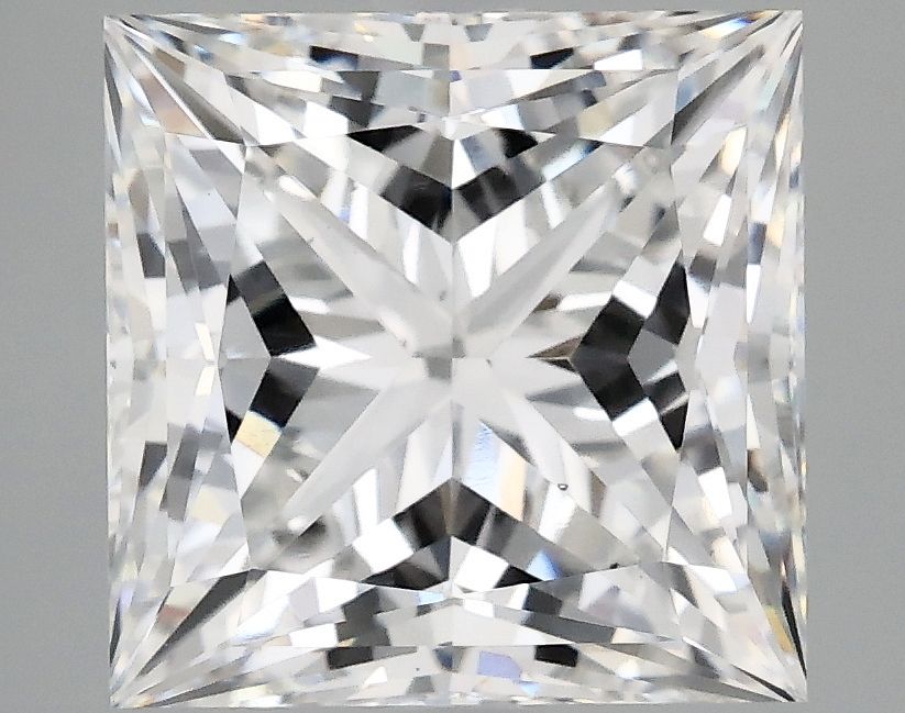 4.20 ct. princess Lab Grown Diamond front image