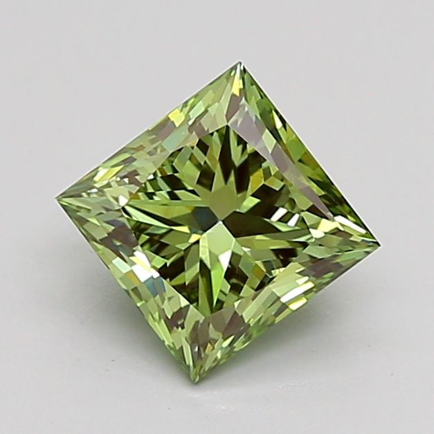 1.24 ct. princess Lab Grown Diamond front image