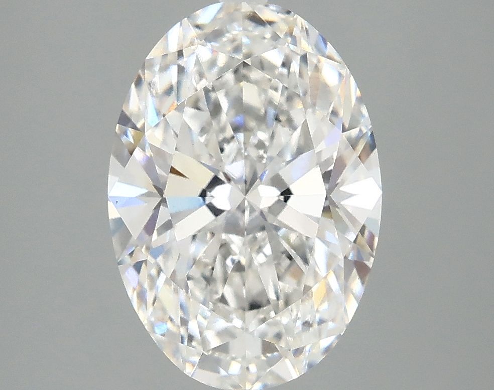 3.04 ct. oval Lab Grown Diamond front image