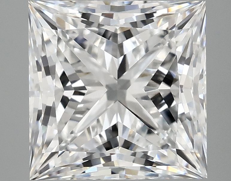 4.09 ct. princess Lab Grown Diamond front image