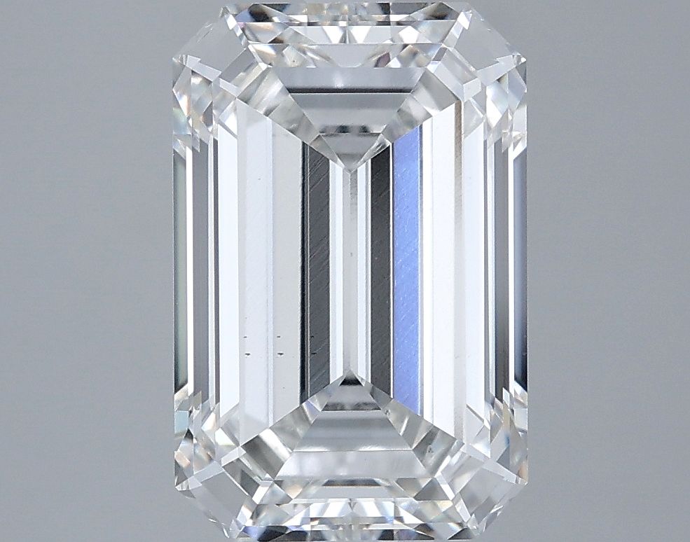 4.50 ct. emerald Lab Grown Diamond front image
