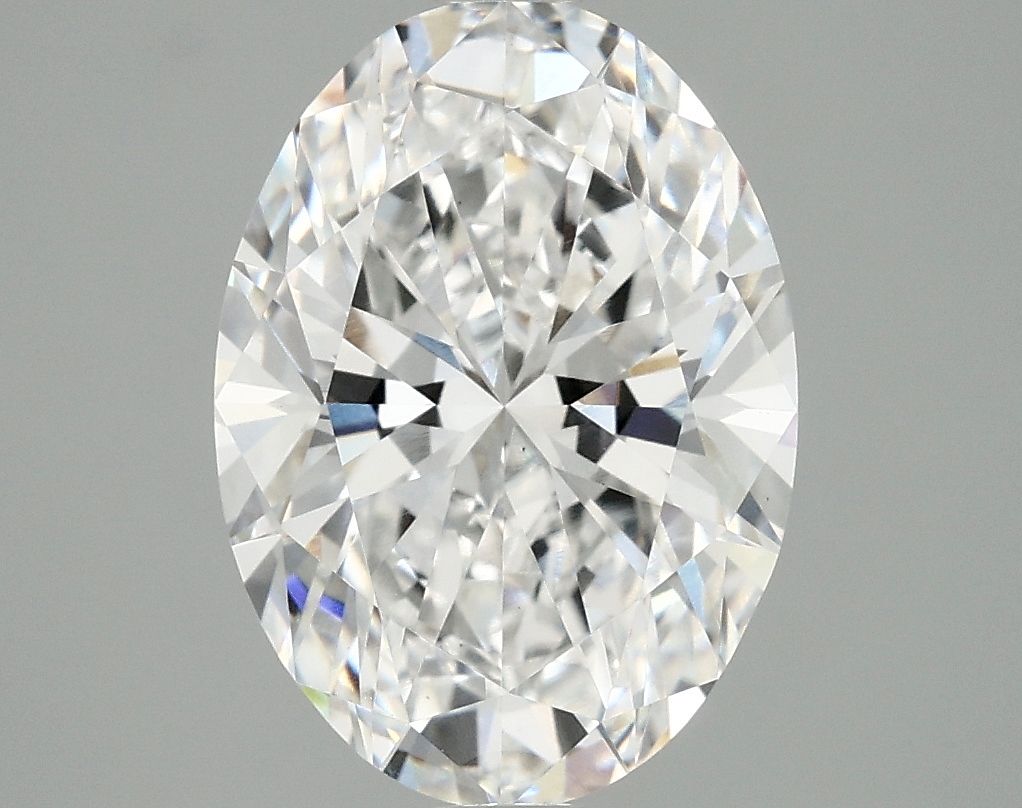 3.02 ct. oval Lab Grown Diamond front image