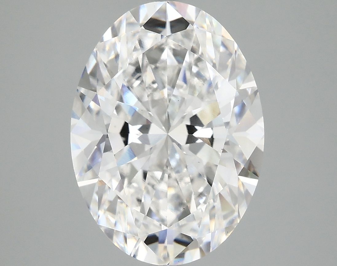 4.08 ct. oval Lab Grown Diamond front image