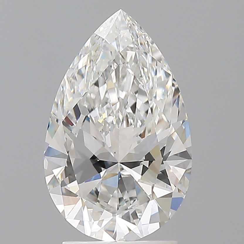 2.50 ct. pear Lab Grown Diamond front image
