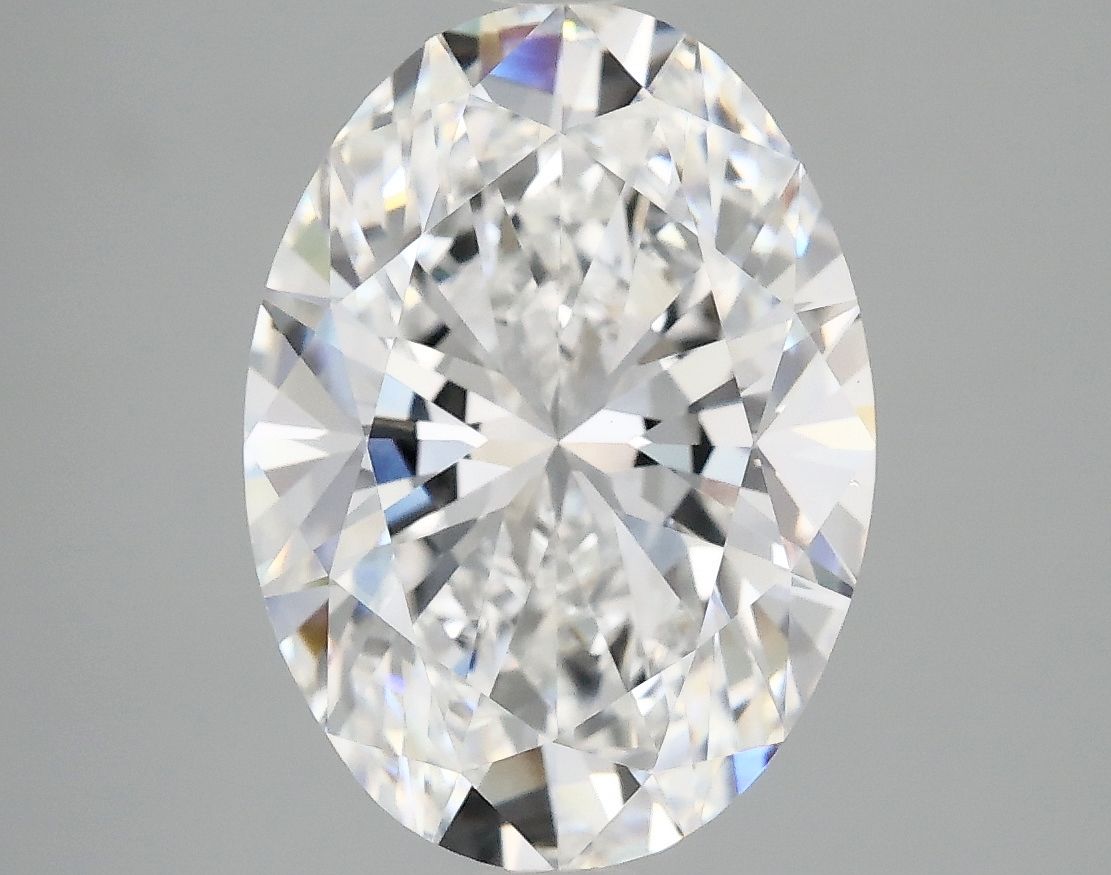 3.98 ct. oval Lab Grown Diamond front image