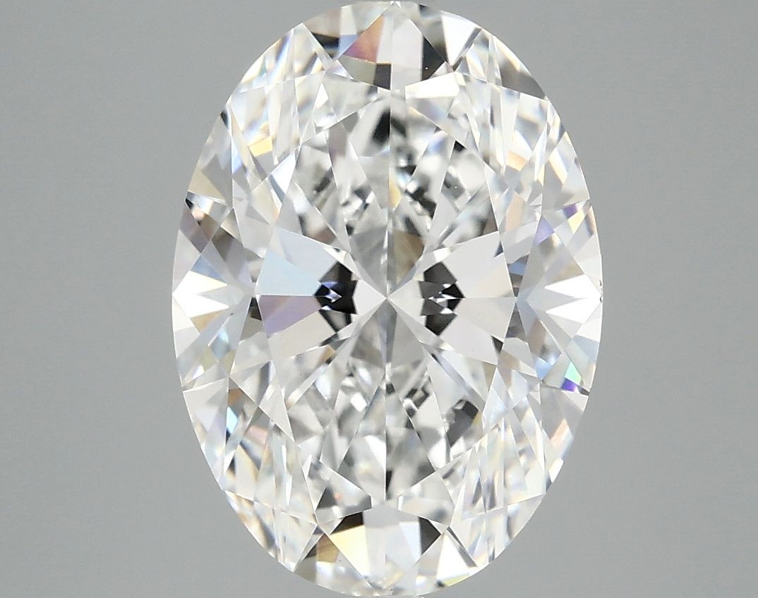 4.10 ct. oval Lab Grown Diamond front image
