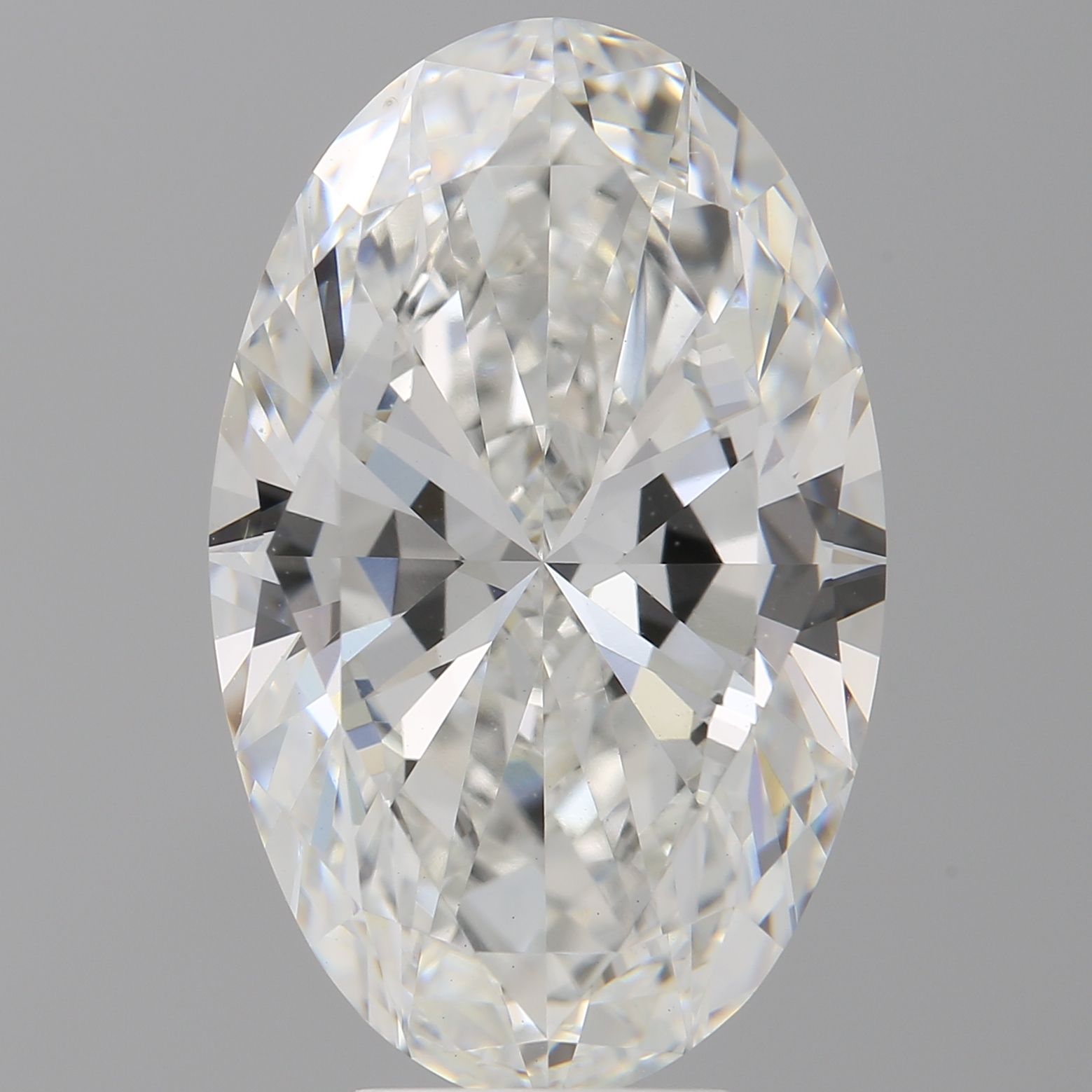 7.02 ct. oval Lab Grown Diamond front image
