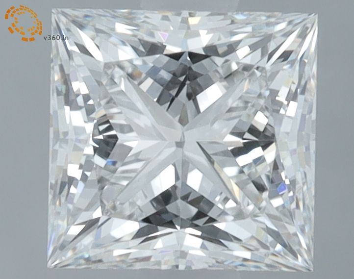 1.06 ct. princess Lab Grown Diamond front image