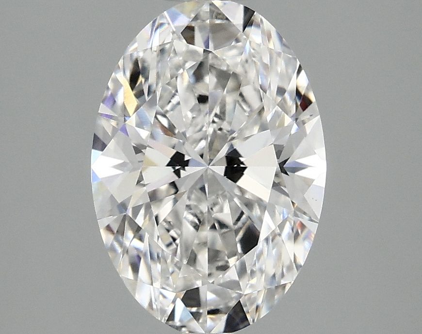2.06 ct. oval Lab Grown Diamond front image