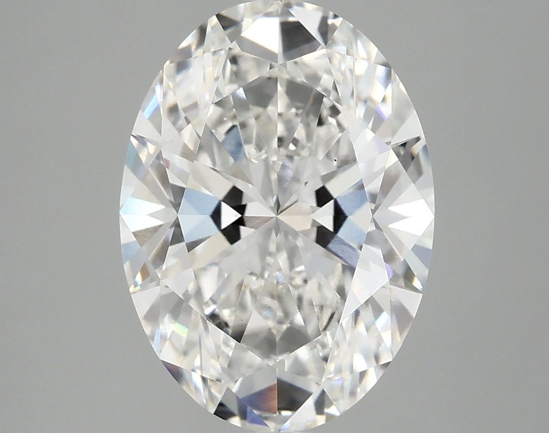 3.91 ct. oval Lab Grown Diamond front image