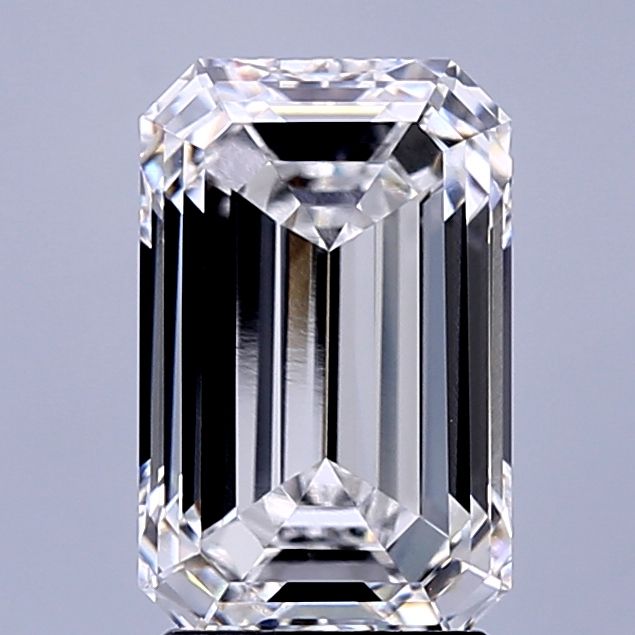 3.14 ct. emerald Lab Grown Diamond front image