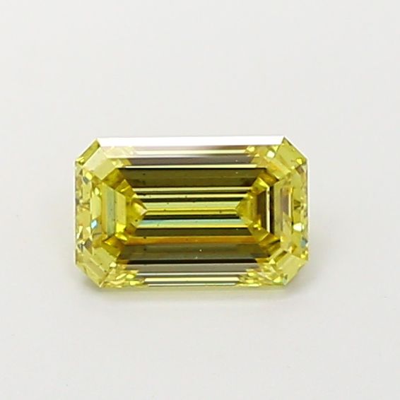 0.96 ct. emerald Lab Grown Diamond front image