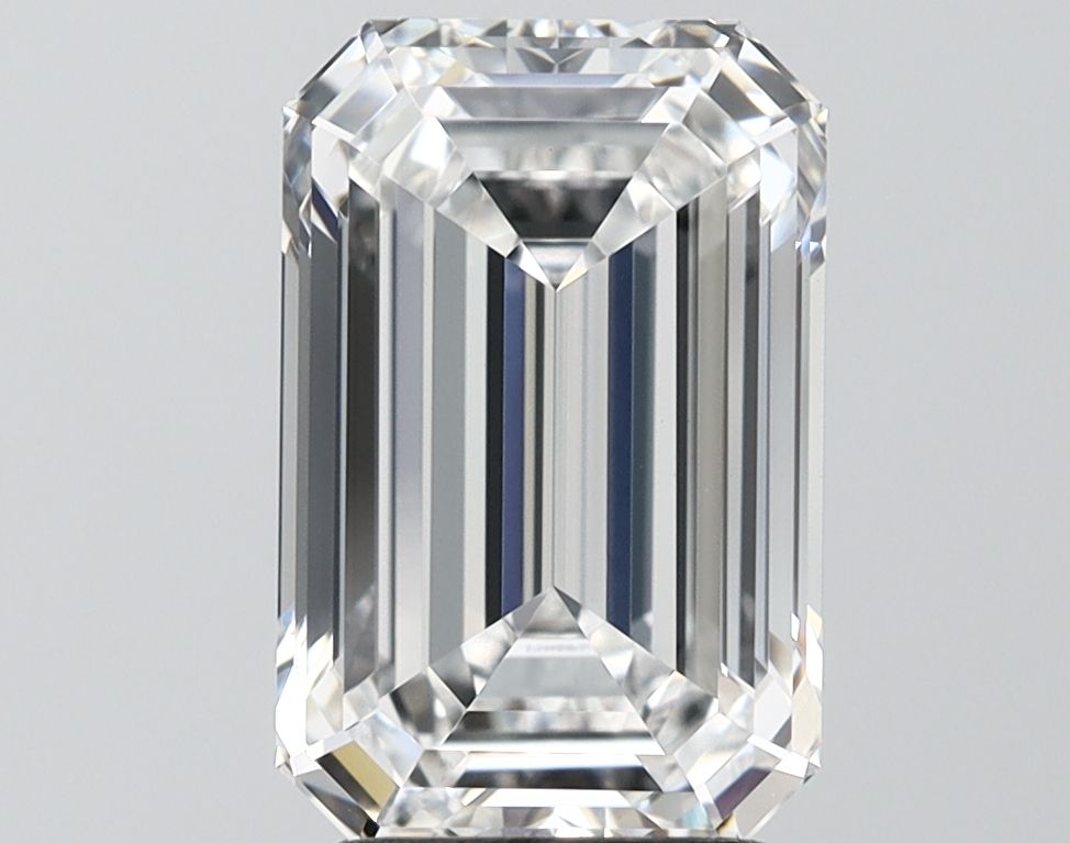3.74 ct. emerald Lab Grown Diamond front image