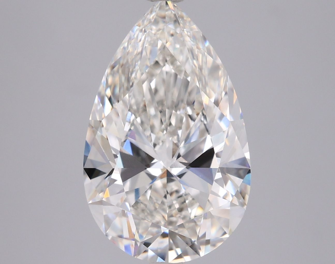 4.06 ct. pear Lab Grown Diamond front image